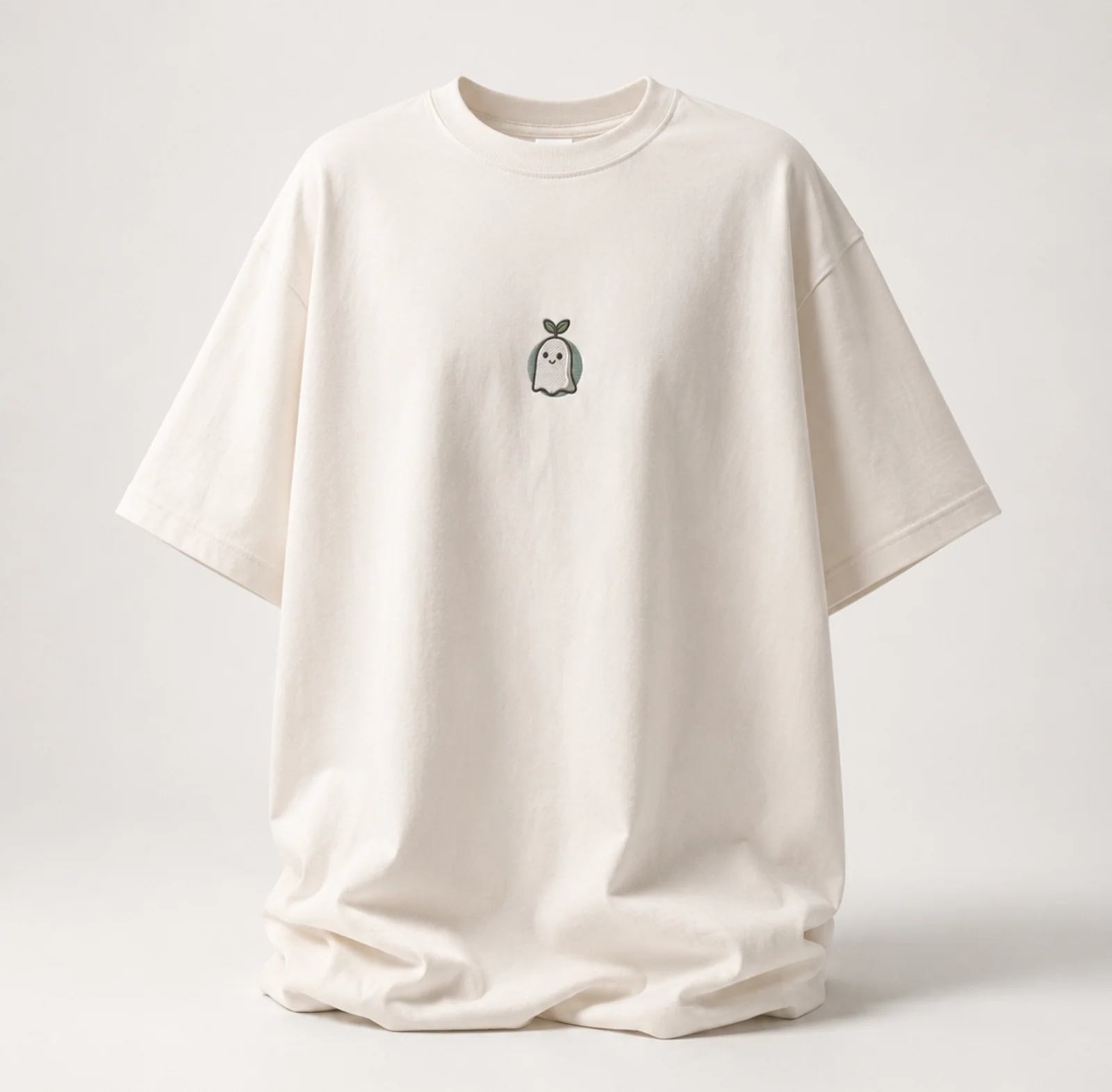 T-shirt Booo! Blanc